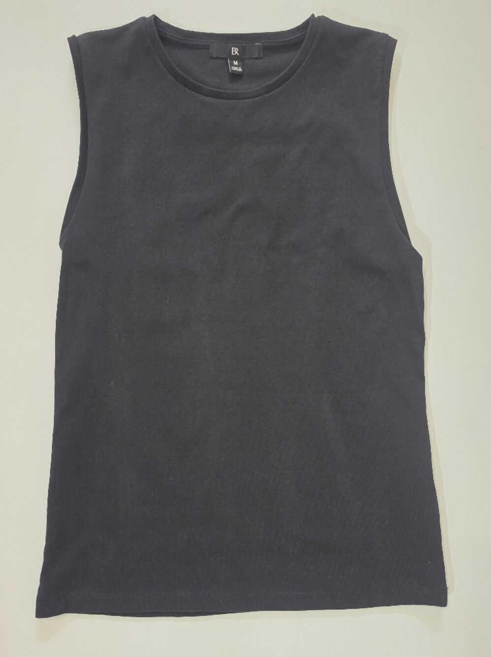 Banana Republic Sleeveless Top Womens Medium Black Minimalist Loungewear Chic